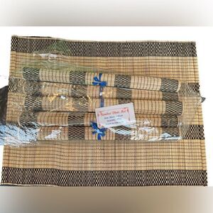 6‎ PIECE BAMBOO PLACEMAT SET
